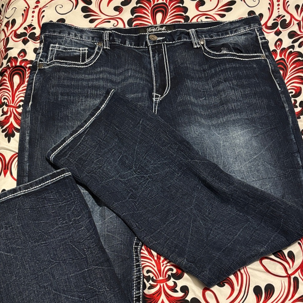 Gloria Vanderbilt Dark Blue Boot Cut Jeans